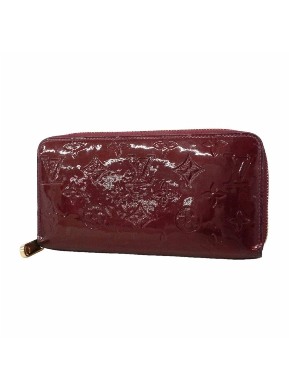 Louis Vuitton Wallet Vernis Zippy Rouge Fauvist